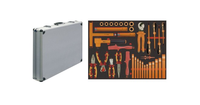 Toolkit électricien 37 pièces